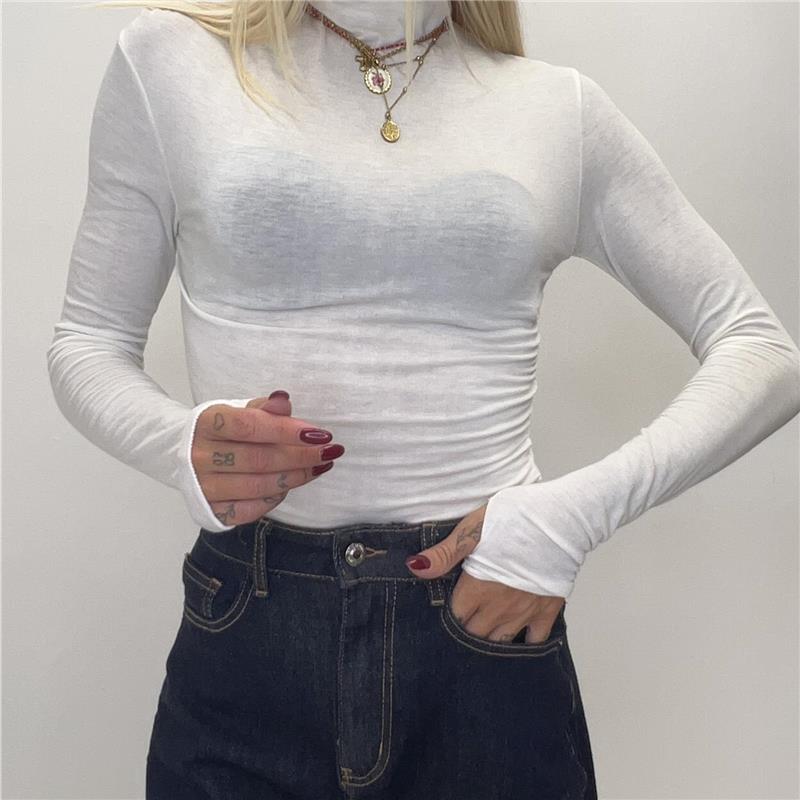 maglia mezzo collo modello cashmere